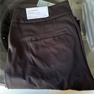 Ann Taylor Factory Black Straight Leg Pants